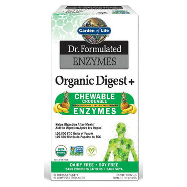 Garden of Life Dr. Formulated Enzymes Organic Digest